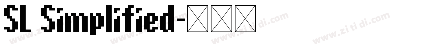 SL Simplified字体转换